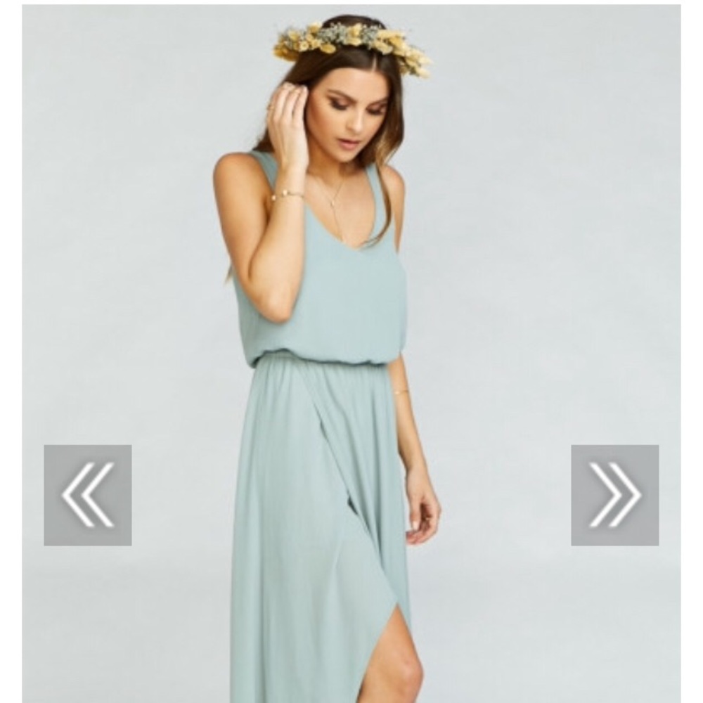 Dusty Blue Show Me Your Mumu Dress